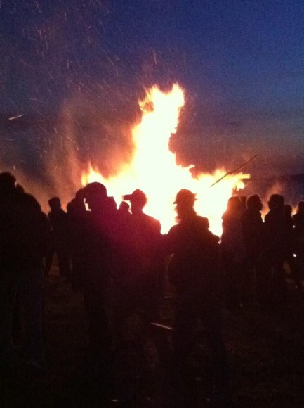 Valborgsfirande 2012 på Sven Johns Udde
